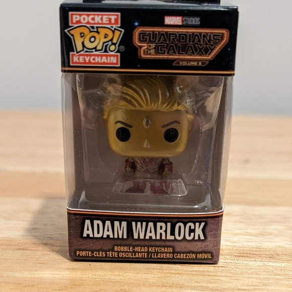 - 5 For 25$ NWOT Funko Pop Keychain Bundle Your Items Adam Warlock - Picture 1 of 1